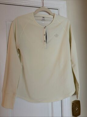 Rabbit Ivory Waffle Long Sleeve Top